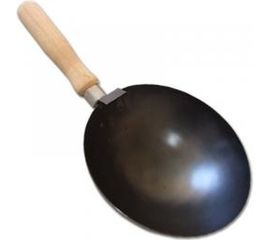 Строительный ковш НАШ ИНСТРУМЕНТ 160мм круглое дно деревянная ручка Р 020701-016 