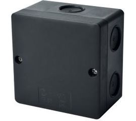 Ультрафиолетостойкая коробка KOPOS для О/П Черная IP66 KSK 80_FA 