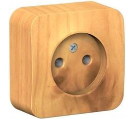 Розетка Schneider Electric BLANCA без заземления, без шторок, ясень BLNRA000105 