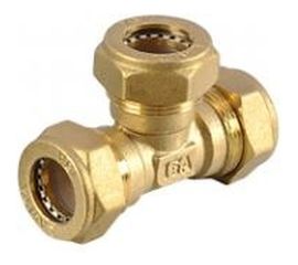 Тройник Lavita труба-труба-труба 3Т 15-15-15 