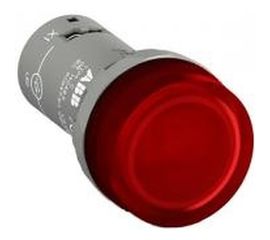 Лампа ABB CL2-523R красная, со встроенным светодиодом, 230В, AC 1SFA619403R5231 