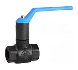 Кран шаровой полнопроходной (1/2; мама-мама) для трубопровода Зубр 4-51533-PA-1/2 