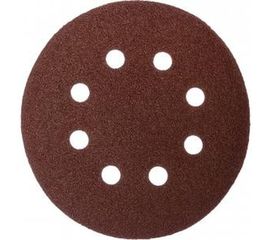 Шлифлист липучка по дереву и металлу 5 шт. 125 мм К80 Энкор 20203 