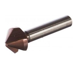 Зенкер конусный с кобальтовым покрытием (20.5х63 мм; М10) по металлу для дрелей Зубр 29732-10 