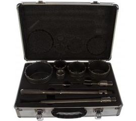 Набор буровых коронок (5 шт.) с державками SDS-PLUS и SDS-MAX Зубр 29185-H10 