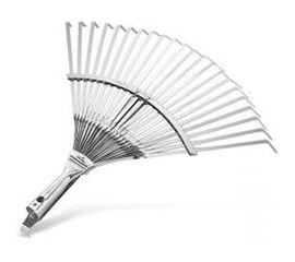 Регулируемые веерные грабли RACO, 300-450мм 4231-53/733 