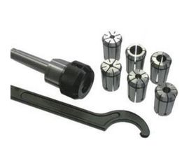 Патрон цанговый МТ2 с набором цанг для фрезерного станка К-412 Энкор 23480 