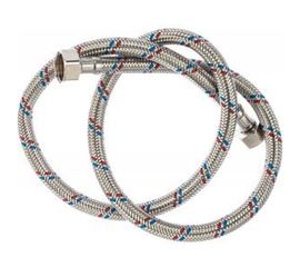 Подводка гибкая (1 м; 1/2; гайка-гайка) для воды Зубр 51005-G/G-100 