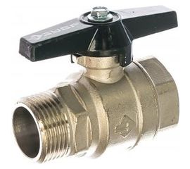 Кран шаровой полнопроходной (1; мама-папа) для трубопровода Зубр 4-51324-C-1 