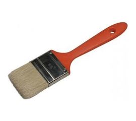 Плоская кисть STAYER UNIVERSAL-EURO со светлой натуральной щетиной и пластмассовой ручкой 50мм 0108-50 