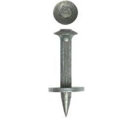 Гвоздевой дюбель Зубр, оцинкованный с насаженной шайбой в п/э пакете, 3,7x30мм, 15шт 3063-37-30 