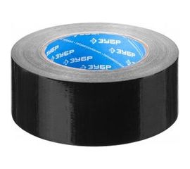 Армированная влагостойкая клейкая лента, цвет черный, 48мм х 10м Зубр 12096-50-10 