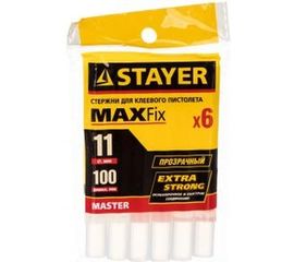 Туба ПРОФИ 6 шт. (11х100 мм) для клеящего пистолета Stayer 0682-H6 