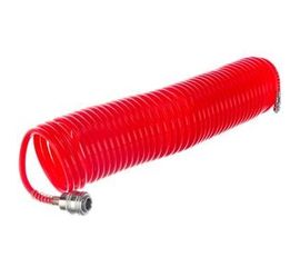 Шланг спиральный воздушный с быстросъемными соединениями (10 м; 6х8 мм; 18 бар) MATRIX 57004 