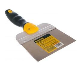 Фасадный шпатель Kraftool с двухкомпонентной ручкой нержавеющее полотно 150 мм 10036-150 