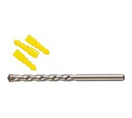 Набор сверл по бетону STAYER MASTER с дюбелями 21 шт. 29111-H21-08 