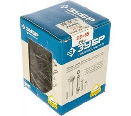 Саморезы универсальные оксидированные по дереву 250 шт. (3,8х65 мм; PH2; ТФ2) ЗУБР 4-300032-38-065 