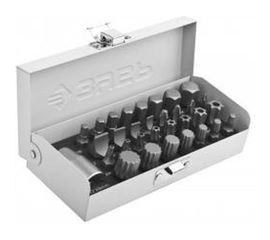 Набор бит Эксперт (32 шт; PH/SL/HEX/TORX/SPLINE) в металлическом боксе Зубр 2655-H32 