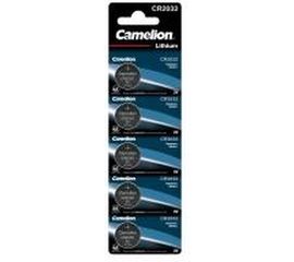 Литиевая батарейка Camelion CR2032 BL-5, 3V 1595 