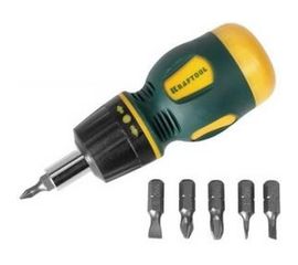 Реверсивная отвертка Kraftool Набор EXPERT 26190-H7 