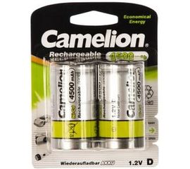 Аккумулятор Camelion 1.2В D-4500mAh Ni-Cd BL-2, 3146 