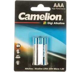 Батарейка 1.5В Camelion, LR 03 DIGI BL-2, 9279 