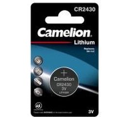 Литиевая батарейка Camelion CR2430 BL-1, 3V 3073 