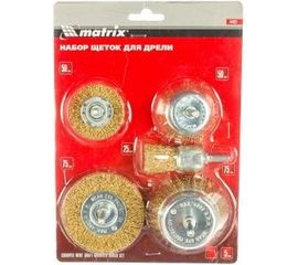 Набор щеток для дрели 5 шт. MATRIX 74492 
