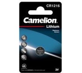 Литиевая батарейка Camelion CR1216 BL-1, 3V 3609 