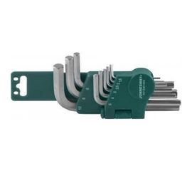 Комплект угловых шестигранников 1,5-10мм Jonnesway H01SM109S 