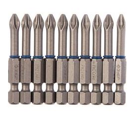 Биты ЭКСПЕРТ 10 шт. (50 мм; PH2) Зубр 26011-2-50-10 