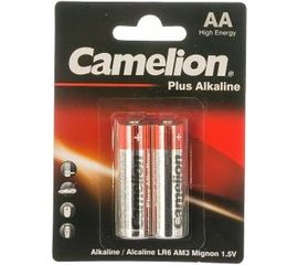 Батарейка 1.5В Camelion, LR 6 Plus Alkaline BL-2, 1652 