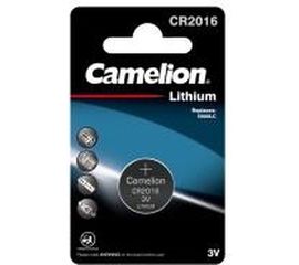 Литиевая батарейка Camelion CR2016 BL-1, 3V 3068 