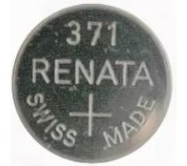 Батарейка для часов Renata R 371 (SR 920 SW, 1.55V, 38mAh, 9.5x2.1mm) 4352 