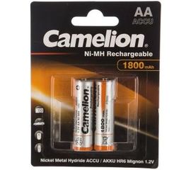 Аккумулятор Camelion 1.2В AA-1800mAh Ni-Mh BL-2, 3001 