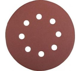 Универсальный шлифовальный круг STAYER на велкро основе 125 мм 8 отверстий 5 шт. Р320 35452-125-320 