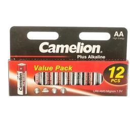 Батарейка 1.5В Camelion, LR 6 Plus Alkaline BLOCK-12, 5818 