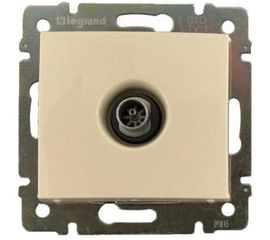 Розетка телевизионная Legrand Valena 774329 крем 1.5дБ 