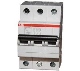 Автоматический модульный выключатель ABB 3п C SH203L 4.5кА 6А 2CDS243001R0064 