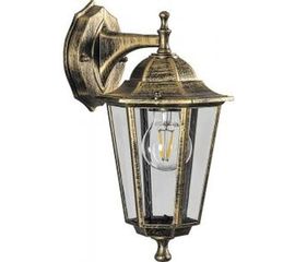 Светильник FERON НБУ-60w вниз, Е27, IP44,черное золото 11127 