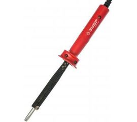 Электропаяльник ЗУБР МАСТЕР с пластиковой рукояткой и долговечным жалом, форма клин, 60Вт 55400-60 