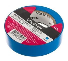 Изолента Volsten V02-7S-13х15-10 0,13х15 мм, синяя, 10 метров 10288 