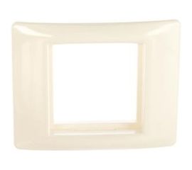 Рамка 1-м с суппортом на 2 модуля IEK ПРАЙМЕР белый ИЭК CKK-40D-RU2-K01 
