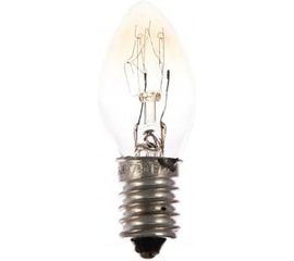 Запасная лампа накаливания для ночников Camelion DP-704 BL-4 прозрачная, 220V, 7W, Е14 7077 