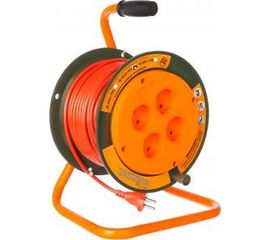 Силовой удлинитель на катушке GLANZEN EB-30-004 