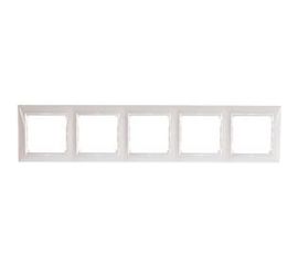 Пятиместная рамка Legrand Valena 774455, горизонтальная, белая 