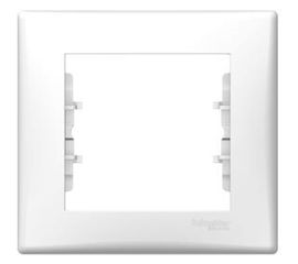 Рамка Schneider Electric 1-местная Sedna белая SchE SDN5800121 