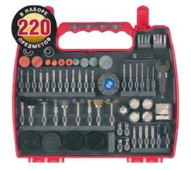 Набор мини-насадок (220 предметов) для гравировальных машин Зубр 35903-H220 