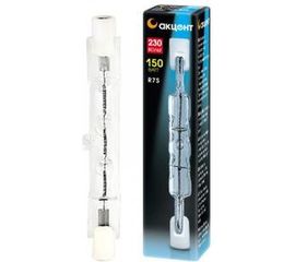 Галогенная лампа АКЦЕНТ J78, 230В, 150W, R7s, линейная, 78мм 4606400204398 