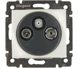 Розетка TV- FM-SAT, белая Legrand Valena 774435 